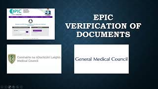 How to upload Documents on EPICECFMG for IMC GMC Registration Which documents to upload in EPIC [upl. by Nowd]