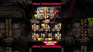 Final Summer Slam Predictions wwe wwefan summerslam shorts jwilkwrestlehead wwewrestler [upl. by Yelsek]