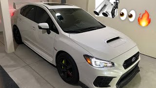 My STI Gets An Exhaust ValveMust Do ModNo Drone [upl. by Azne]