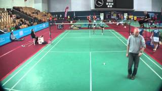 Tv Court GJ2013  Brenda Fernardin amp Yvonne Li vs Annika Horbach amp Theresa Wurm 2nd set [upl. by Posner]