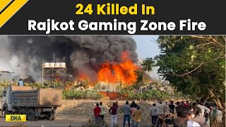 Rajkot Game Zone Fire 24 Dead In Massive Fire At Gaming Zone In Gujarat Rescue Operation Underway [upl. by Ardnuek308]