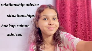 my opinion on situationshipsteenage relationshipsfwbhookup culture THINGS YOU SHOULD NOT DO🤚🏻 [upl. by Thunell]