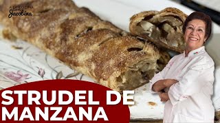 Como hacer STRUDEL DE MANZANA en casa  Como hacer Strudel de Manzana fácil strudel manzanas [upl. by Iolande]