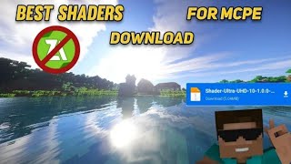 RTX Graphics for Minecraft pocket edition without zarchiver  Realistic shader for Minecraft PE [upl. by Deryl198]