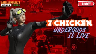 7CHICKEN CHALLANGE  Undergods is live  bgis classic undergod [upl. by Acul]