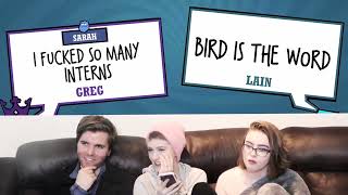 Quiplash with Lainey Onision amp Sarah  Laineybot CoolGuyKai Reupload [upl. by Kerwin]