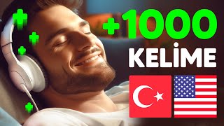 ingilizce türkçe çeviri  1000 ingilizce kelime ezberleme  uyurken ingilizce öğren  ASMR [upl. by Sicular]