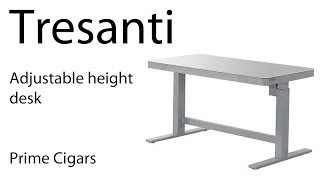 Tresantis Adjustable height desk [upl. by Reld317]