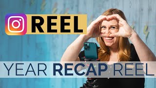 How to Make a Year Recap Instagram Reel [upl. by Ahsiemal]