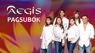 PAGSUBOK  Aegis Lyric Video OPM [upl. by Ylluz453]