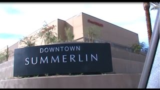 Downtown Summerlin Shopping Center Las Vegas Nevada [upl. by Silin629]