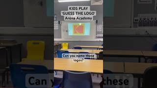 KIDS PLAY GUESS THE LOGO ARENA ACADEMY education guessthelogo namethelogo school branding [upl. by Oecile]