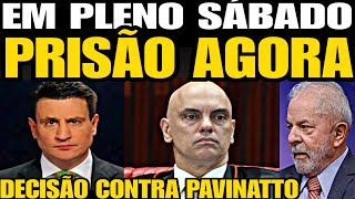 Urgente VOZ DE PRISÃO AGORA APÓS DECISÃO JUDICIAL  Tiago Pavinatto JUSTIÇA DETERMINOU que PARÓDIA [upl. by Clynes]