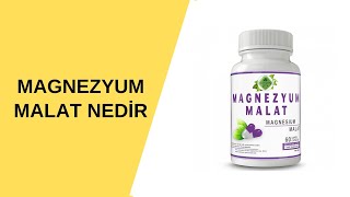 Magnezyum Malat Nedir Magnezyum Malat Faydaları Nelerdir [upl. by Annaerb]