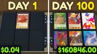 I Played 100 Days of TCG Card Shop Simulator [upl. by Ardnaz784]