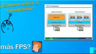 ES BUENO TENER LA VIRTUALIZACIÓN ACTIVADA EN EL PROCESADOR PARA LOS JUEGOS  MÁS FPS  Jefferd Days [upl. by Twyla905]