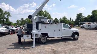 Lewis Motor Company  2013 Ram 5500 Maintainer H6520 Crane Service Truck for sale  lewistruckscom [upl. by Tnilc]