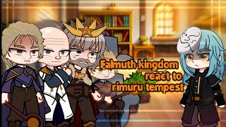 • falmuth kingdom react to rimuru tempest • tensura • Hirro • [upl. by Aelgna]