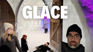 We slept in an ICE HOTEL 🧊 ❄️ Murphy Family Adventures [upl. by Doble]