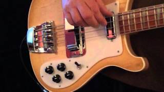 Rickenbacker Bass sound test 20160310 iOS 1 [upl. by Areht899]