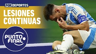 🤔 LIONEL MESSI y sus recientes LESIONES ¿se ha cuidado bien del capitán argentino  Punto Final [upl. by Deach]