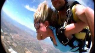 Ashleys jump  Skydive Coastal California [upl. by Thamora]