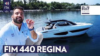 ITA FIM 440 Regina  Prova barca a motore  The Boat Show [upl. by Keith]