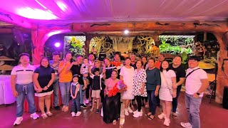 Part 2  28JULY2024 Tita Derlyns post Bday amp Holy Family High School Btach 76 Reunion Celebration [upl. by Anirtik]