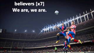 FIFA 14  You me at Six  Lived a Lie Lyrics HD [upl. by Nauaj]