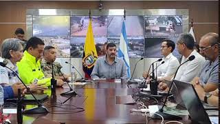 Rueda de Prensa de la Muy Ilustre Municipalidad de Guayaquil [upl. by Gnouhk]