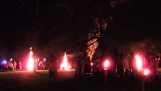 Wassailing the Cider Orchards  Leominster Morris  Nags Head Herefordshire [upl. by Artemla]