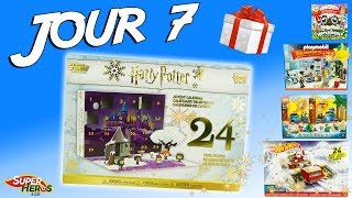 Calendriers de lAvent 2018 Ouverture Jour 7 Harry Potter Funko Hot Wheels Lego Jouets Noel 2018 [upl. by Icyak]