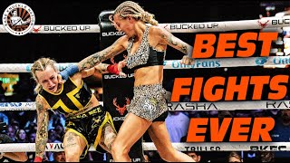 The GREATEST Womens Bare Knuckle Fights EVER  BKFC amp BYB Highlights  BK Nation [upl. by Pouncey]