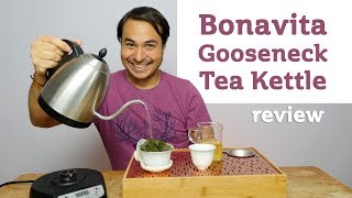 Bonavita Gooseneck Variable Temperature Kettle Review [upl. by Yadroc36]