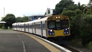 ADKADB class diesel multiple unit depart at Meadowbank Station [upl. by Kilgore]