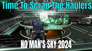 No Mans Sky Playthrough 2024 Part 9 Pulse Spitter And Ship Scrapping [upl. by Maida21]