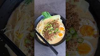 10 Minuten Tantanmen Ramen Einfaches amp schnelles Rezept asianfood ramen ramennoodles [upl. by Liva]