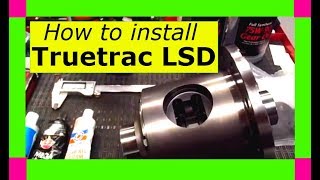 How to install a Detroit Truetrac limited slip differential carrier ADVANCED INSTRUCTIONS [upl. by Eulau]