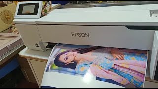 Epson SCT3130X review in tamil  24 inches A1 size Plotter  photo printer cad drawing printer [upl. by Abrahan]