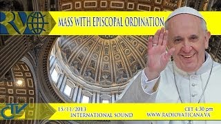 Mass and Episcopal Ordination  Messa con ordinazione episcopale [upl. by Eberto]