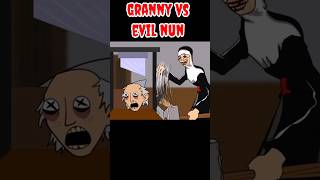 Evil nun vs granny fight funny video shortsgrannyevilnungaminggameplay [upl. by Luciano]