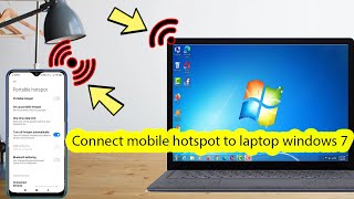 How to connect mobile wifi hotspot to laptop windows 7 [upl. by Thoma573]