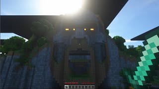 Minecraft The Temple Of Notch With Shaders 10 years later [upl. by Karim]