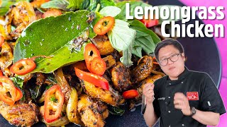 Lemongrass Chicken Stir Fry  A Super Easy Treat [upl. by Beasley]