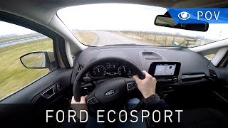 Ford EcoSport 10 EcoBoost 125 KM A6 Titanium 2018  POV Drive  Project Automotive [upl. by Noyek]