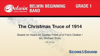 The Christmas Truce of 1914 arr Michael Story  Score amp Sound [upl. by Nelyk]