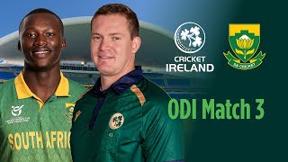 Ireland v South Africa ODI Series Match 3 [upl. by Renee75]