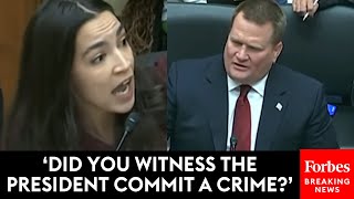 MUST WATCH AOC And ExHunter Biden Partner Tony Bobulinski Have Explosive Clash In Oversight [upl. by Pansie]