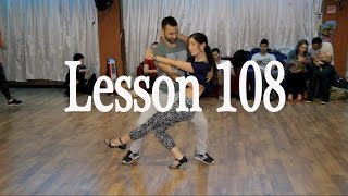 Tzvika and LidarLital Bachata Master Lesson 108 [upl. by Gschu161]