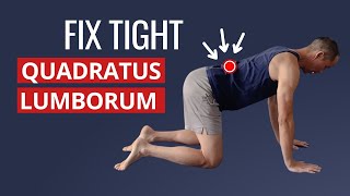 How to Fix a Tight amp Painful QUADRATUS LUMBORUM Stretching Isnt It [upl. by Axel]